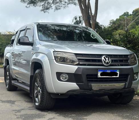 VOLKSWAGEN AMAROK 2.0 TRENDLINE 4X4 CD 16V TURBO INTERCOOLER DIESEL 4P AUTOMÁTICO